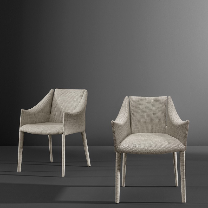 Silla tapizada Vela Bonaldo