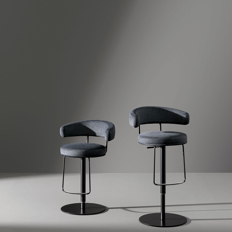 Taburete Neuilly too Bonaldo Base Giratoria