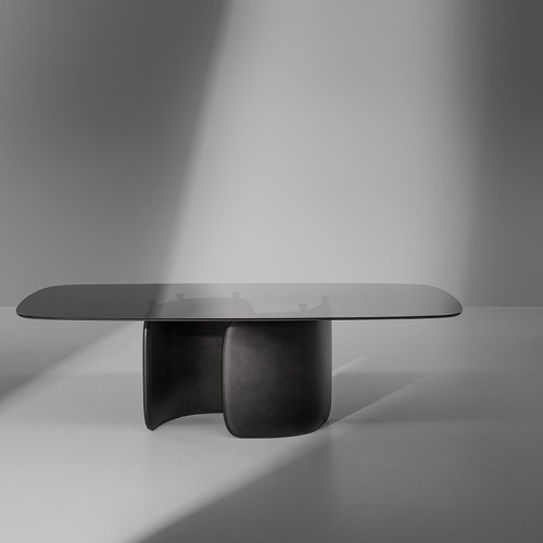 Mesa Mellow Bonaldo sobre de barril