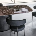 Mesa Mellow Bonaldo sobre de barril