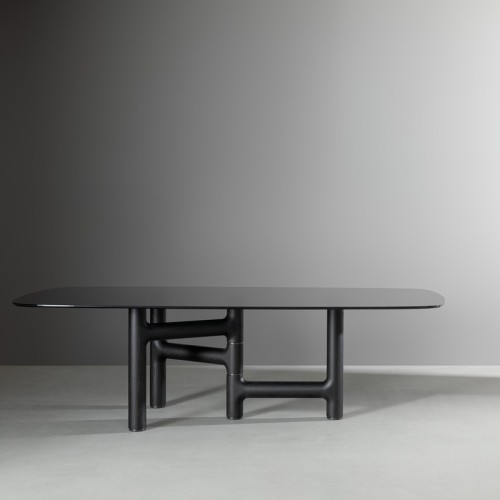 Mesa Pivot Bonaldo sobre en forma de barril
