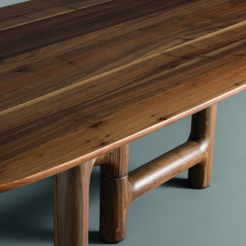 Mesa Pivot Bonaldo sobre en forma de barril