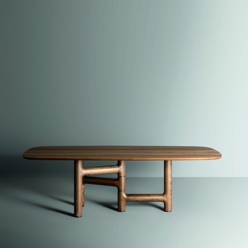 Mesa Pivot Bonaldo sobre en forma de barril
