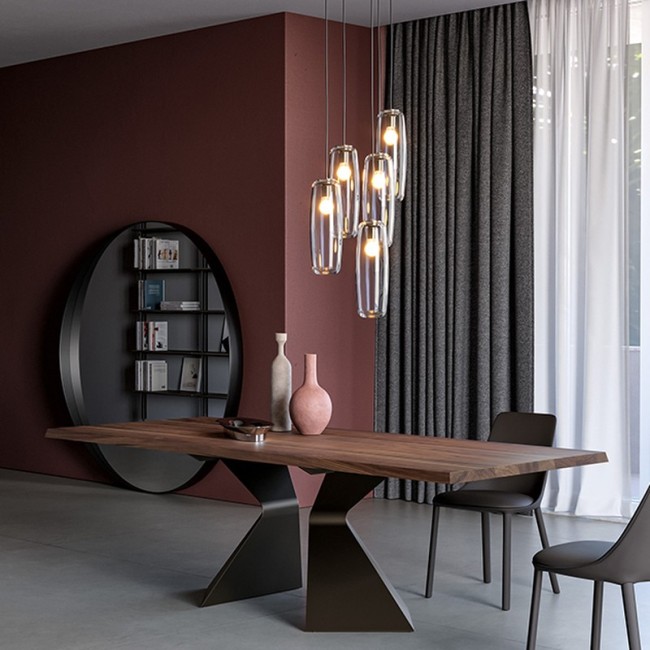 Mesa Prora Bonaldo con Sobre Rectangular