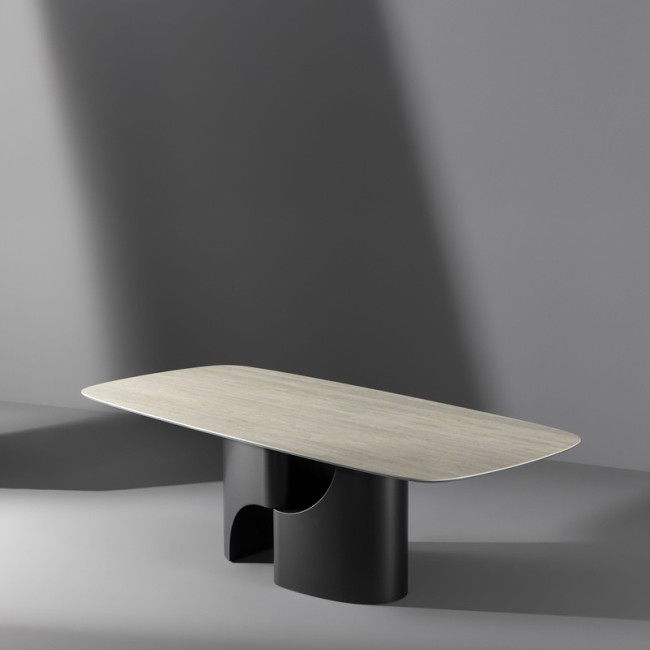 Mesa Taijitu Bonaldo sobre en forma de barril