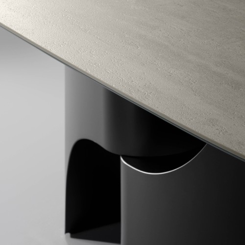 Mesa Taijitu Bonaldo sobre en forma de barril