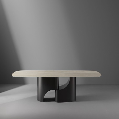 Mesa Taijitu Bonaldo sobre en forma de barril