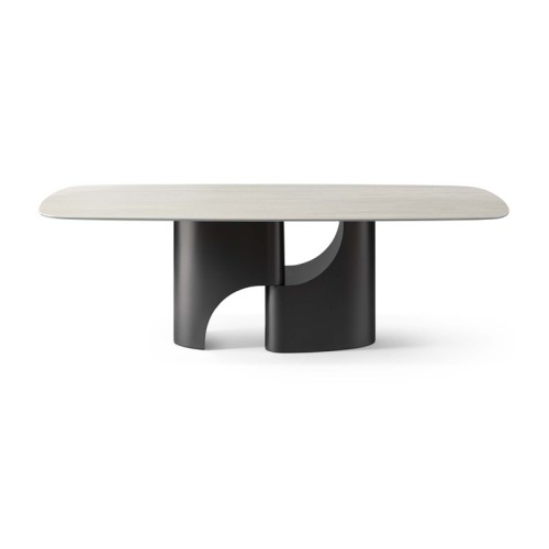Mesa Taijitu Bonaldo sobre en forma de barril