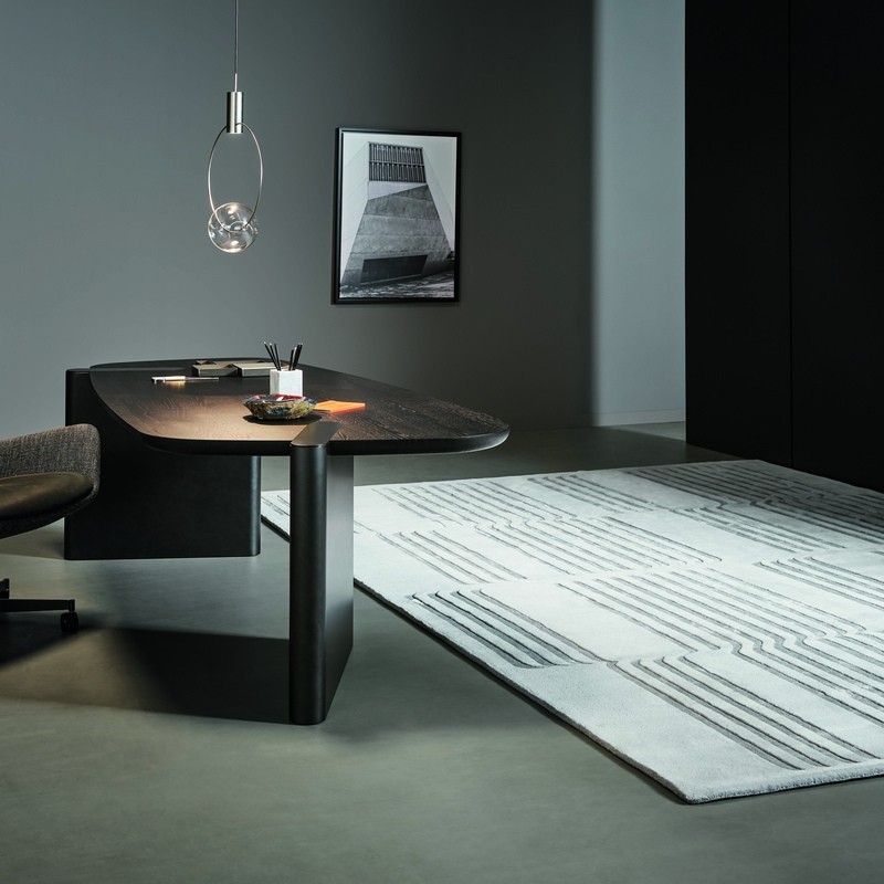 Alfombra Tangeri Bonaldo lana y Tencel