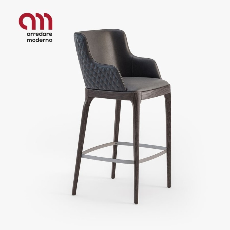 Magda couture Cattelan Italia Taburete con reposabrazos