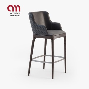 Magda couture Cattelan Italia Taburete con reposabrazos