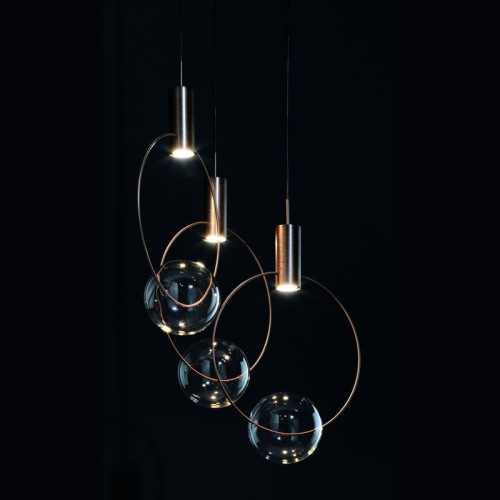 Lámpara colgante Keshi Bonaldo 1 o 3 luces