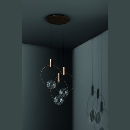 Lámpara colgante Keshi Bonaldo 1 o 3 luces