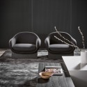 Sillón Boolean Armchair Bonaldo Base de Madera