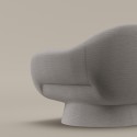 Sillón Boolean Armchair Bonaldo Base Tapizada o de Cuero