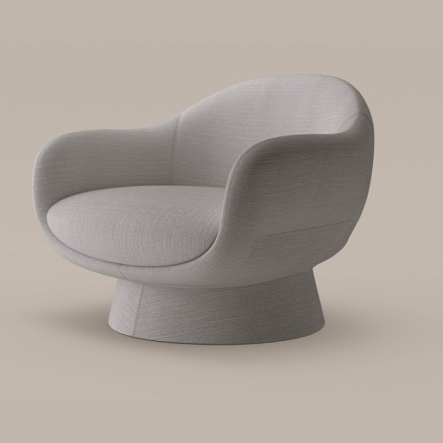 Sillón Boolean Armchair Bonaldo Base Tapizada o de Cuero
