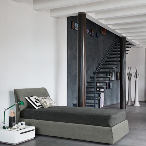 Cama Campo Bonaldo diseño Mauro Lipparini