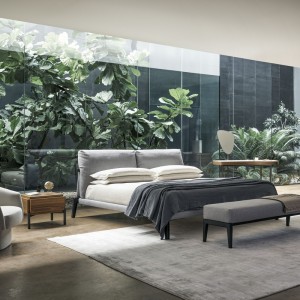 Cama Kriss Bonaldo diseño Maurizio y Silvia Varsi