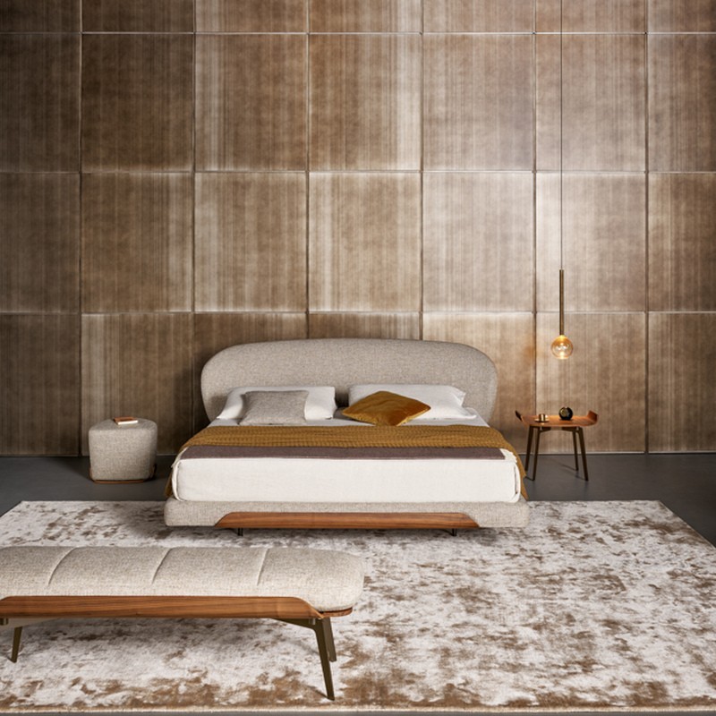 Cama Olos Bed Bonaldo diseño Mauro Lipparini