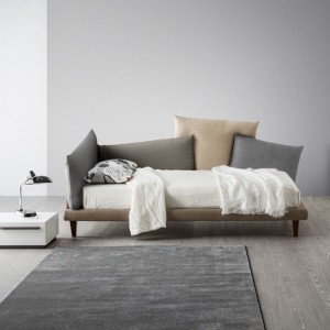 Cama individual Picabia Bonaldo diseño Giuseppe Viganò