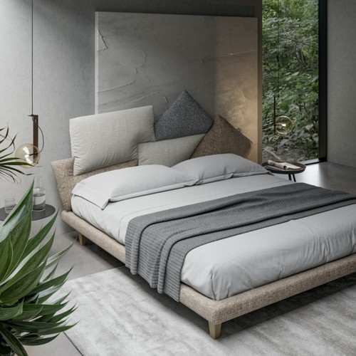 Cama Picabia Bonaldo diseño Giuseppe Viganò