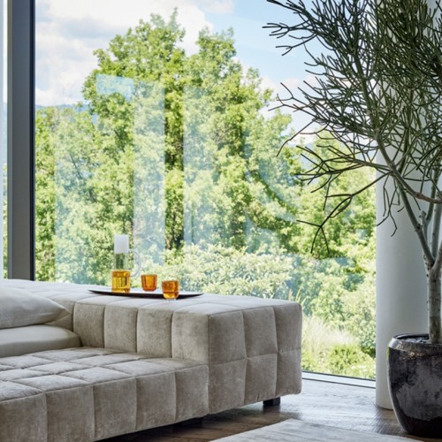 Cama Squaring Bonaldo diseño Giuseppe Viganò