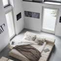 Cama Squaring Bonaldo diseño Giuseppe Viganò