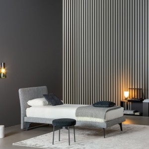 Cama Individual Tonight Air Bonaldo Tapizada