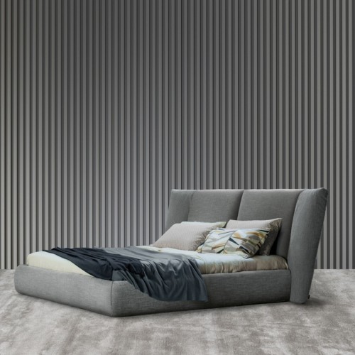 Cama Matrimonial Youniverse Bonaldo Tapizada