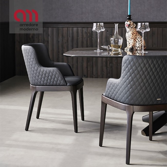 Magda Couture Cattelan Italia Silla con reposabrazos