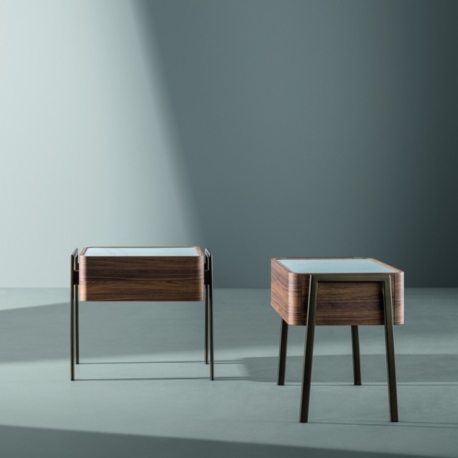 Mesita de Noche Partout Bonaldo de Madera