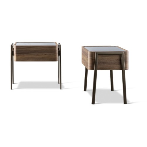 Mesita de Noche Partout Bonaldo de Madera