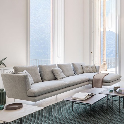 Sofá Lars Bonaldo Modular en Tela o Piel