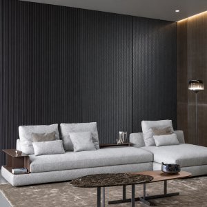 Sofá Liam Bonaldo Modular en Tela o Piel
