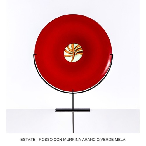 Plato Decorativo Quattro Stagioni Venini
