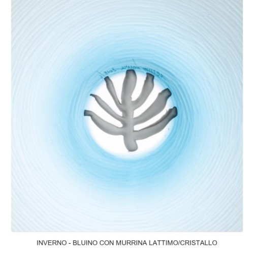 Plato Decorativo Quattro Stagioni Venini