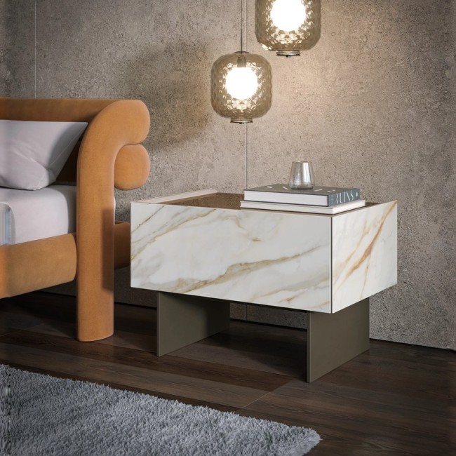Mesita de noche Cristalia Night Tonin Casa