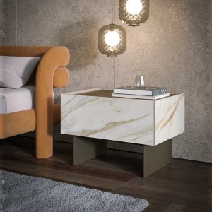 Mesita de noche Cristalia Night Tonin Casa