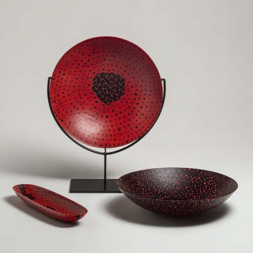 Copa ovalada Murrine Opache Venini 488.13