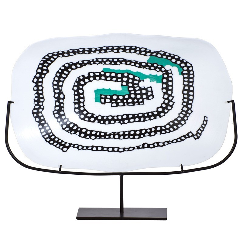 Plato Serpente Venini 488.37