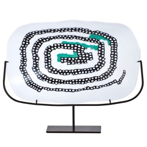 Plato Serpente Venini 488.37