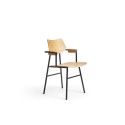 Silla 1960 Gervasoni con reposabrazos