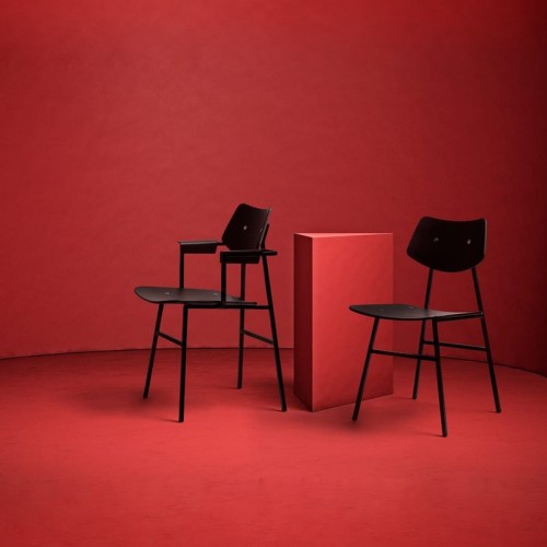 Silla 1960 Gervasoni con reposabrazos