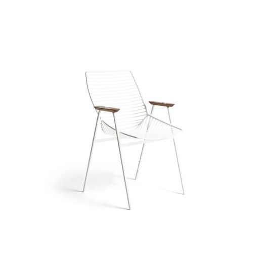Silla Zelo Gervasoni con reposabrazos