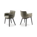 Rhonda Wood Cattelan Italia Silla con reposabrazos