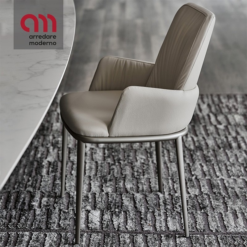 Belinda ML Cattelan Italia Silla con reposabrazos