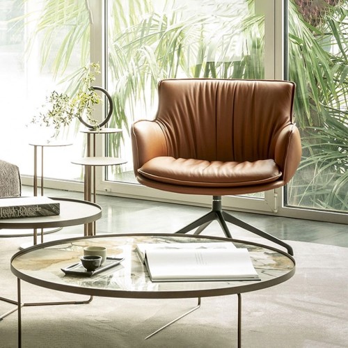 Rhonda Lounge Cattelan Italia Silla giratoria