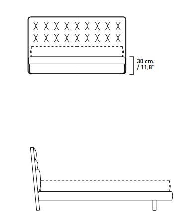 Cama Blade Alivar doble medidas