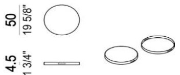 Dimensiones de la Mesa de Centro Talamone de Arketipo 4