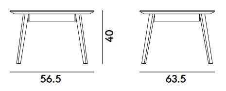 Dimensiones de la Mesa Doll Billiani